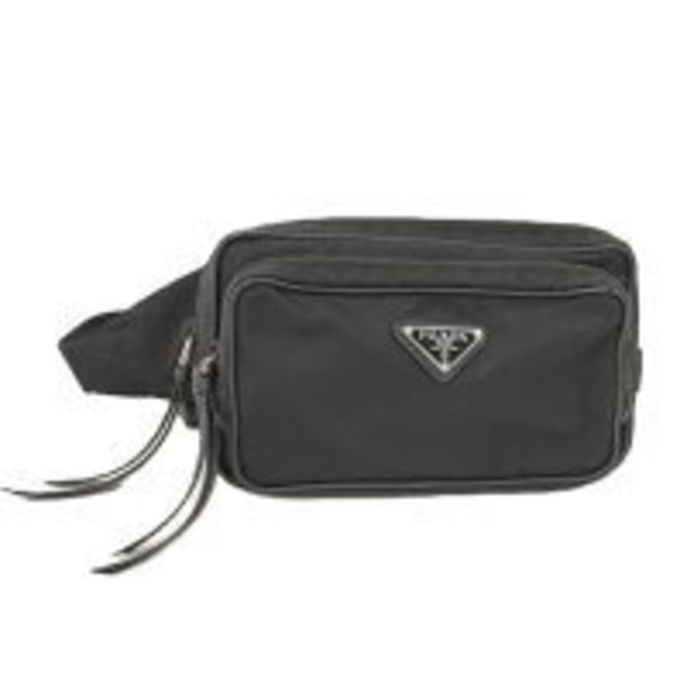 PRADA Body Bum Crossbody Belt Bag Black